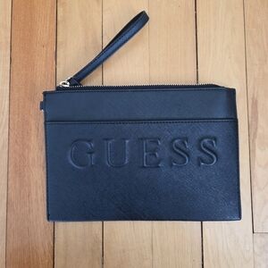 GUESS Black Wristlet